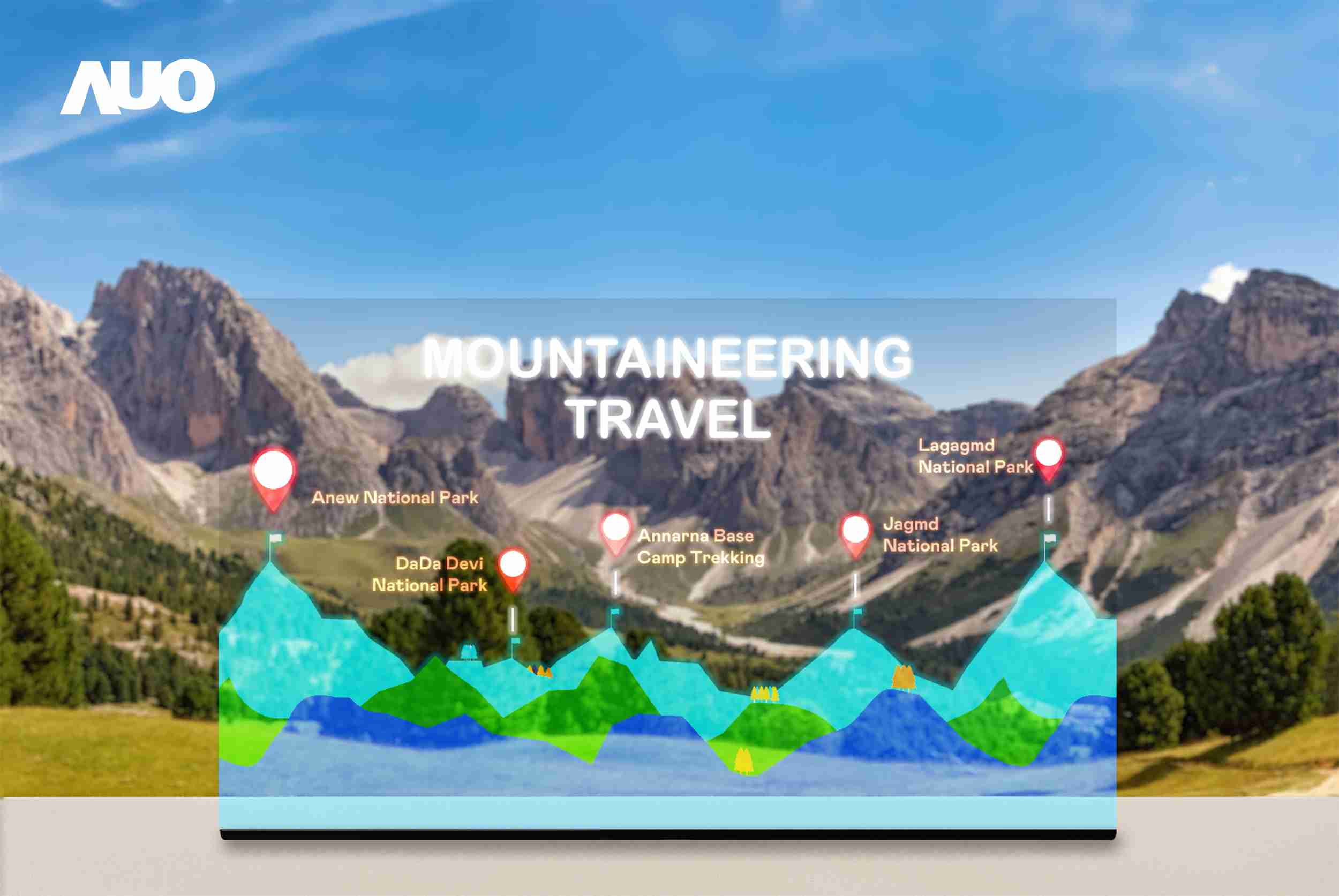 红龙扑克展示全球单片尺寸最大(*)42吋透明Micro LED显示器拼接而成的〝64吋透明Micro LED显示器〞，，，，具备高透明度、、、、1,000 nits高亮度、、、、广色域、、、、采用三边无边框的无缝拼接等多重特色，，，，呈现超高清、、、、细腻画质而不遮挡后方视觉，，，满足层峰需求，，，可广泛运用于零售、、艺术展览或商业空间等场域